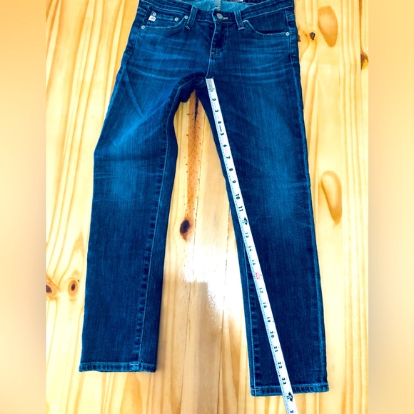AG Adriano Goldschmied Stilt Crop Cigarette Jeans Women’s Size 25R - Picture 10 of 11